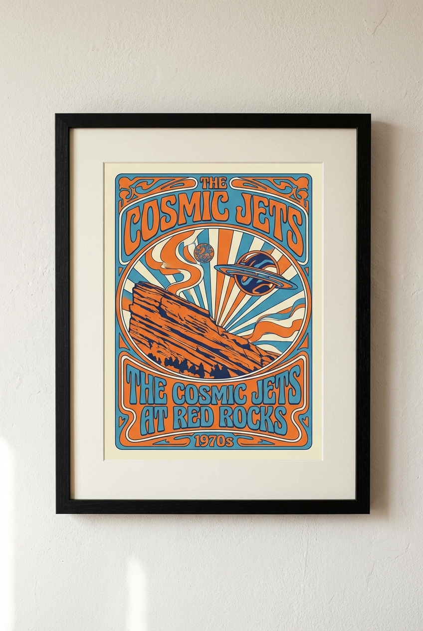 Framed posters and prints